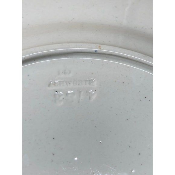 Ashworth's Ironstone Set of 2 Dinner Plates in Old Japan Vase Pattern - 8.5" - Picture 7 of 11